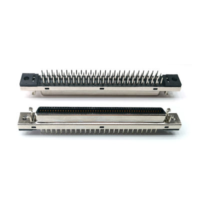 PCB مستقيم SCSI موصل CN نوع 100pin 1.27mm أنثى MDR موصل