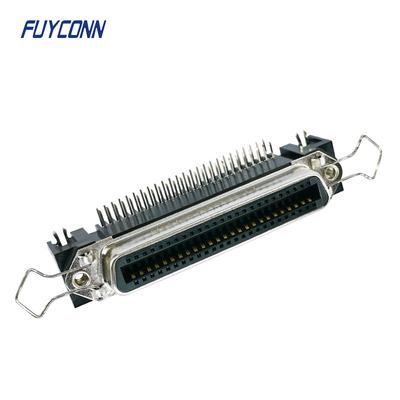 57 CN50 50 دبوس أنثى Centronics الزاوية اليمنى موصل PCB DDK