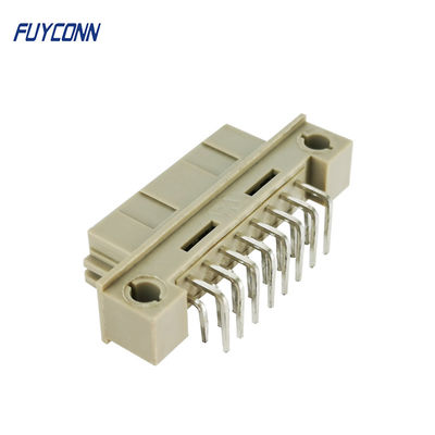 عقدة الذكور Eurocard 16Pin 2 صفوف DIN 41612 رابط 90 درجة R / A PCB