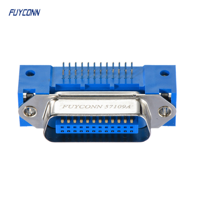 57 CN Connector 50P 36P 24P 14P PCB الزاوية اليمنى موصل Centronics ذكر