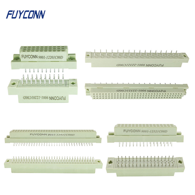 أنثى الأوروبي موصل PCB مستقيم الطرفية DIN 41612 موصل Eurocard